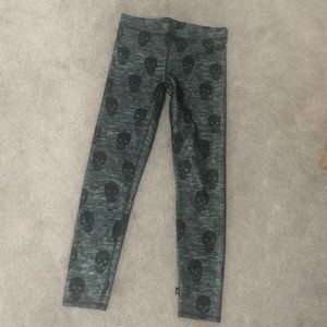 TEREZ FULL LENGTH SKULL LEGGINGS